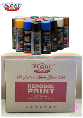 liquido della pittura di 400ml Matt White Acrylic Aerosol Spray per il Sudafrica