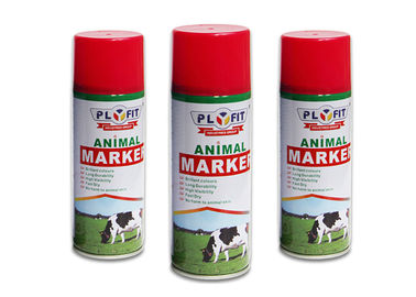La pittura di spruzzo sicura animale variopinta inoffensiva distingue fra gli ovini/maiale/bovini