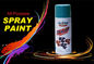 Pittura di acrilico automatica metallica dell'aerosol 450ml di Chrome dei graffiti termoresistente