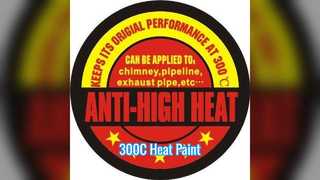 Vernice spray per interni ed esterni ad alta temperatura 300C