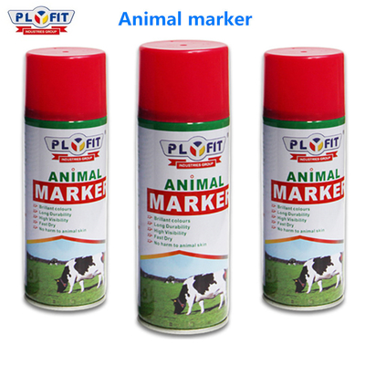 PLYIT Vernice per l'identificazione del bestiame a perforazione rapida Vernice per l'etichettatura animale aerosol