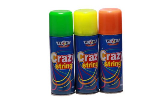 Il partito pazzo della corda della corda sciocca spruzza i colori fluorescenti il materiale Tinplace della resina che può