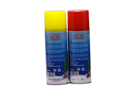 l'aerosol della neve 250ml spruzza la pittura di spruzzo ininfiammabile della neve per la celebrazione di sarchiatura del partito