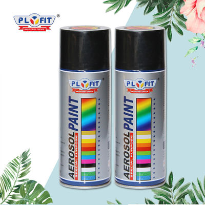 Alto spruzzo dell'aerosol di copertura dipingere lo spruzzo nero di Matte Paint Film Acrylic Resin di colore