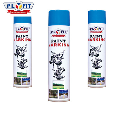 La linea marcatura di Plyfit 750ml spruzza la pittura 100% che la resina acrilica ha basato la pittura della segnaletica stradale