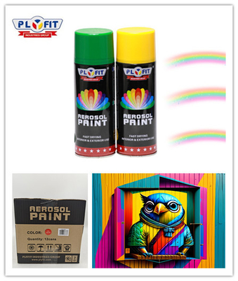 PLYFIT che asciuga la pittura di spruzzo per tutti gli usi dell'anti pittura veloce della ruggine 450ML