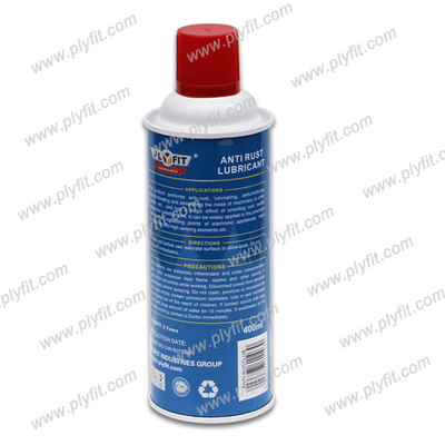 Lubrificante della ruggine di sostegno dell'OEM l'anti spruzza lo spruzzo del dissolvente di ruggine 400ml per le automobili