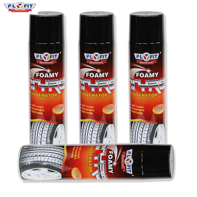 650 ml di pneumatici per auto Polish Spray Protection Foam Spuming Spray per pneumatici