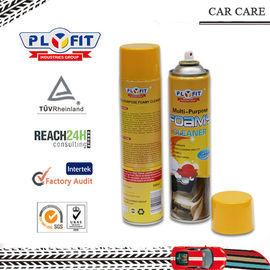 Prodotti dettaglianti interni dell'automobile di Plyfit, multi spruzzo del pulitore della schiuma del limone del profumo di scopo 650ML non abrasivo