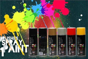 Pittura di spruzzo acrilica di colore giallo limone 65x158 millimetro per metallo/legno/vetro