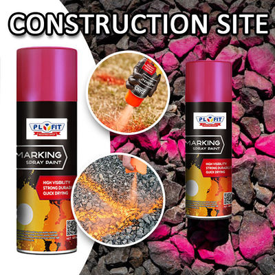 Vernice spray aerosol per segnaletica mineraria resistente alle alte temperature, non infiammabile e durevole per miniere sotterranee