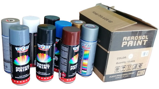 Pittura acrilica di secchezza veloce per tutti gli usi impermeabile della pittura di spruzzo 400ml