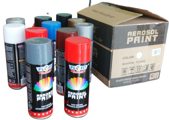 Pittura di spruzzo acrilica al neon di secchezza veloce con l'ugello di rotazione di 360 gradi
