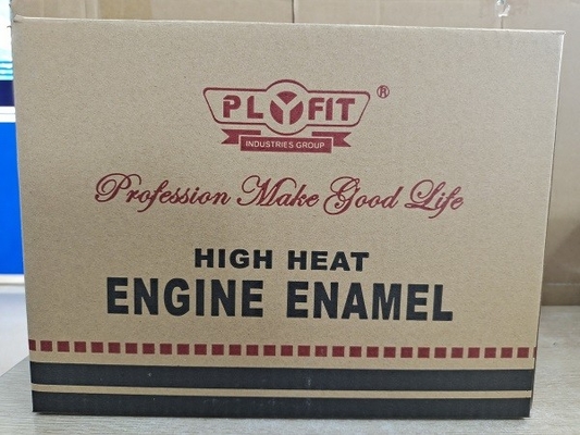 L'alto spruzzo dello smalto del motore termico dipinge il blu reale TUV di 400ml PLYFIT