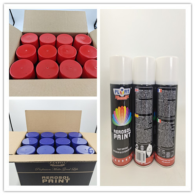 anti odore solvente di secchezza veloce della pittura di spruzzo della ruggine 500ml PLYFIT