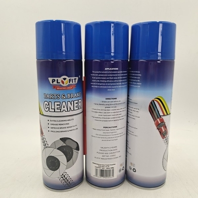 Il freno dell'aerosol ed il pulitore delle parti spruzzano il tipo asciutto rapido non clorurato del pulitore solvente