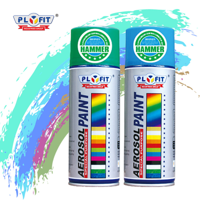 La pittura di spruzzo acrilica dell'aerosol di colore 400ml film di essiccamento superficiale di 5 minuti ha finito